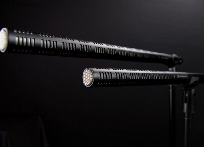 Boom and light for an indoor interview
